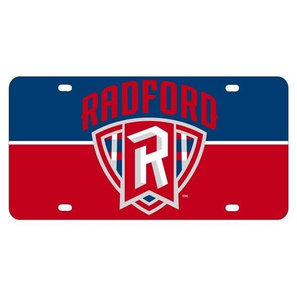 R & R Imports R & R Imports LP-C-RAD19 Radford University Highlanders Metal License Plate LP-C-RAD19